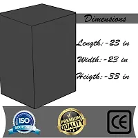 KANUSHI Industries? 100% Waterproof  Dustproof Front Load Automatic Washing Machine Cover (Suitable for 6 Kg, 6.5 kg, 7 kg, 7.5 kg)(WASMAC-Waterproof-Grey-Front)-thumb3