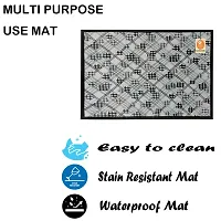 KANUSHI Industries? Washable Easy to fold-able Plats Mats for Dining Table(TAB-MATS-NW-NEW-02-6PC)-thumb4