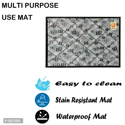 KANUSHI Industries? Washable Easy to fold-able Plats Mats for Dining Table(TAB-MATS-NW-NEW-02-6PC)-thumb5