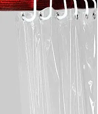 KANUSHI? 0.20 Mm PVC Ac Transparent Curtain-(Width-54Inches X Height-84Inches) 7 Feet.-thumb1