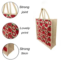 KANUSHI industries? Printed Design Jute Bag (Small Size)(JUTE-BAG-J-6-SIZE-S)-thumb2