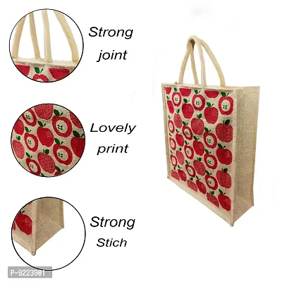 KANUSHI industries? Printed Design Jute Bag (Small Size)(JUTE-BAG-J-6-SIZE-S)-thumb3