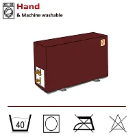 KANUSHI industries? 100% Waterproof Split AC Cover For outdoor Unit 1.5 to 2.0 Ton Capacity (AC-OUT-WATREPROOF-MAROON-01)-thumb1