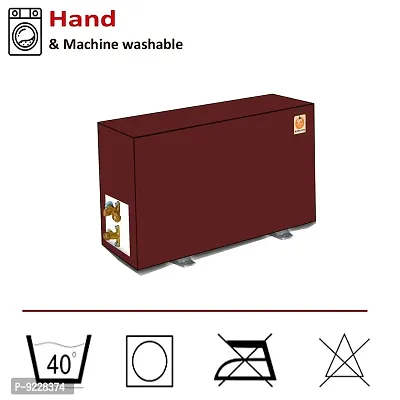 KANUSHI industries? 100% Waterproof Split AC Cover For outdoor Unit 1.5 to 2.0 Ton Capacity (AC-OUT-WATREPROOF-MAROON-01)-thumb2