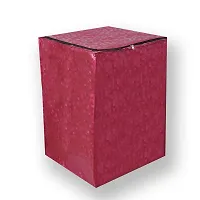 KANUSHI Industries? Waterproof  Dustproof Small Box Design Top Load Fully Automatic Washing Machine Cover (Maroon) (Suitable for 6 Kg, 6.5 kg, 7 kg, 7.5 kg)(WASMAC-MAROON-PL-FULLY-01)-thumb2