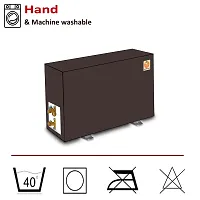 KANUSHI Industries? 100% Waterproof Split AC Cover for Outdoor Unit 1.5 to 2.0 Ton Capacity (VAR-AC-Out-Transparent) (VAR-AC-OUT-WATRERPROOF-COFFEE-01)-thumb1