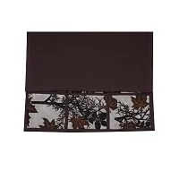 KANUSHI Industries? Fridge Covers/Refrigerator Cover (Color- Blue)(VAR-FRI-SMALL-LEAVES-BLUE-01) (VAR-FRI-BROWN-SHUB-01)-thumb3