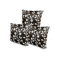 KANUSHI Industries? Reversible Decorative Cushion Covers Set of- 2 (24 X24 Inches)(CC-BROWN-RAJ-2PC-24X24)-thumb3