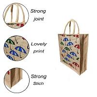 KANUSHI industries? Printed Design Jute Bag (Small Size)(JUTE-BAG-J-10-SIZE-S)-thumb2
