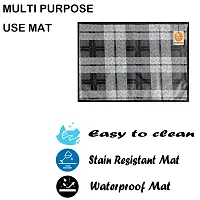 KANUSHI Industries? Washable Easy to fold-able Plats Mats for Dining Table(TAB-MATS-NW-NEW-01-6PC)-thumb4