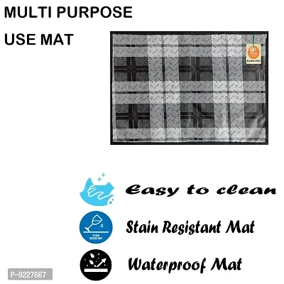 KANUSHI Industries? Washable Easy to fold-able Plats Mats for Dining Table(TAB-MATS-NW-NEW-01-6PC)-thumb5