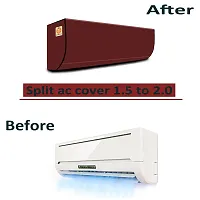 KANUSHI industries? 100% Waterproof Split AC Cover For Indoor Unit 1.5 to 2.0 Ton Capacity (AC-IN-WATERPROOF-MAROON-01)-thumb4