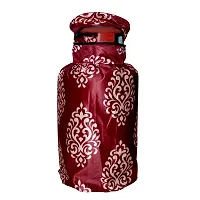 KANUSHI Industries? Cotton Leaves Design1 Piece Lpg Gas Cylinder Cover (VAR1-CYLN-FLORAL MAR-01)-thumb3