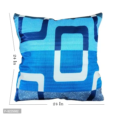 KANUSHI Industries? Reversible Decorative Cushion Covers Set of- 1 (24 X24 Inches)(CC-P-1PC-24X24)-thumb3