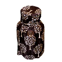 KANUSHI Industries? Cotton Leaves Design1 Piece Lpg Gas Cylinder Cover (VAR1-CYL-01-BRO-TR)-thumb2