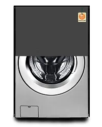 KANUSHI Industries? 100% Waterproof  Dustproof Front Load Automatic Washing Machine Cover (Suitable for 6 Kg, 6.5 kg, 7 kg, 7.5 kg)(WASMAC-Waterproof-Grey-Front)-thumb1