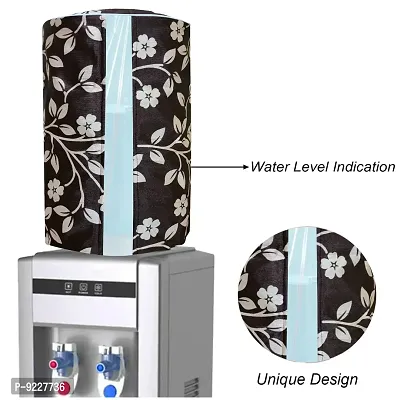 KANUSHI Industries? Water Dispenser Bottle Cover with Water Level Indication 20 L (Brown) (WD-BROWN-RAJ-01)-thumb2