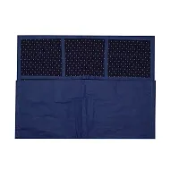 KANUSHI Industries? Fridge Covers/Refrigerator Cover (Color: Blue)(FRI-BLUE-DOT-01)-thumb3