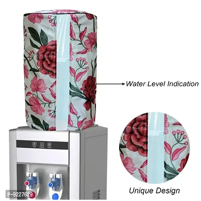 KANUSHI Industries? Water Dispenser Bottle Cover with Water Level Indication 20 L ( WD-MAROON-ROSE-01)-thumb2