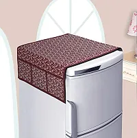 KANUSHI Industries? Waterproof  Dustproof Fridge Cover for Top/Refrigerator Cover-thumb2