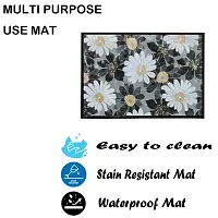 KANUSHI Industries? Washable Easy to fold-able Plats Mats for Dining Table(TAB-MATS-NW-03-6PC)-thumb4