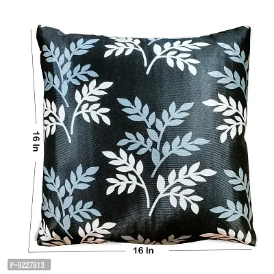 KANUSHI Industries? Decorative Cushion Covers Set of- 3 (16x16 Inches)(CC-BLACK-SMALL-LEVS-3PC)-thumb4