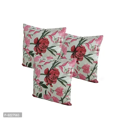 KANUSHI Industries? Reversible Decorative Cushion Covers Set of- 1 (24 X24 Inches)(CC-MAROON-ROSE-1PC-24X24)-thumb4