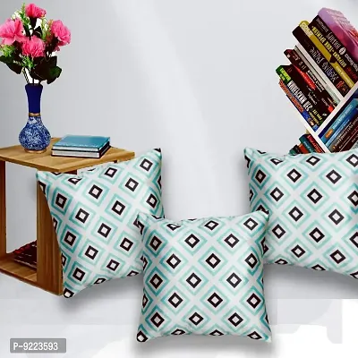 KANUSHI Industries? Decorative Cushion Covers Set of- 3 (16x16 Inches)(C-COVER-H-3PC)