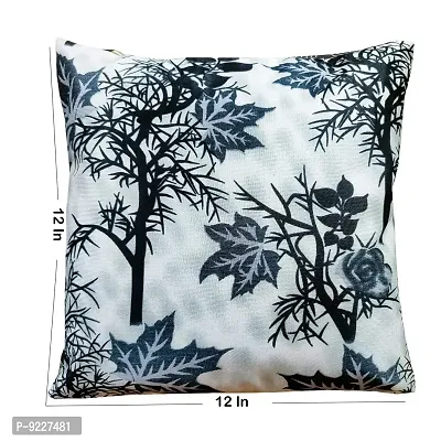 KANUSHI Industries? Reversible Decorative Cushion Covers Set of- 5 (12 X12 Inches)(CC-BLACK-SHUB-5PC-12X12)-thumb4