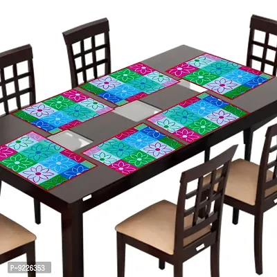 KANUSHI Industries? Washable Easy to fold-able Plats Mats for Dining Table(TAB-MATS-06-M-28)