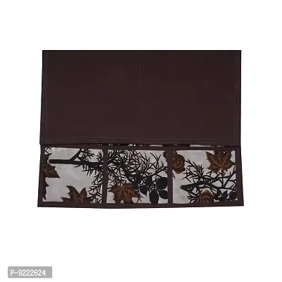 KANUSHI Industries? Fridge Covers/Refrigerator Cover (Color: Brown)(FRI-BROWN-SHUB-01)-thumb4