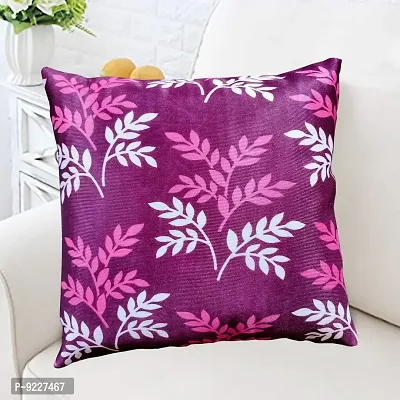 KANUSHI Industries? Reversible Decorative Cushion Covers Set of- 2 (24 X24 Inches)(CC-WINE-SMALL-LEVS-2PC-24X24)-thumb2
