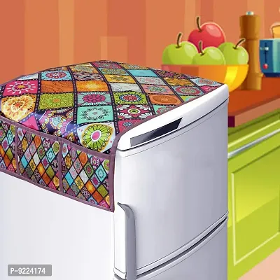 KANUSHI Industries? Fridge Cover Set/Refrigerator Cover (Multi)(FRI-DIG-B-TOP)-thumb2