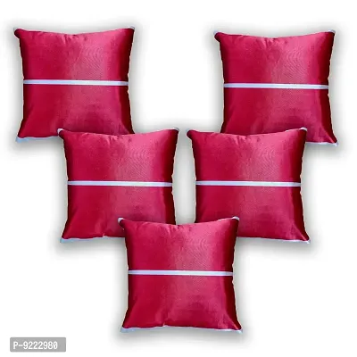 KANUSHI Industries? Decorative Cushion Covers Set of- 5 (16x16 Inches)(CC-AM-5PC)