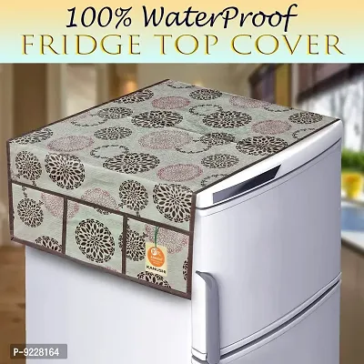 KANUSHI Industries? 100% Waterproof  Dustproof Fridge Covers/Refrigerator Cover/Fridge top Cover (FRI-NW-NEW-10-TOP)-thumb2