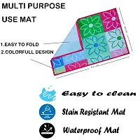 KANUSHI Industries? Washable Easy to fold-able Plats Mats for Dining Table(TAB-MATS-06-M-28)-thumb4