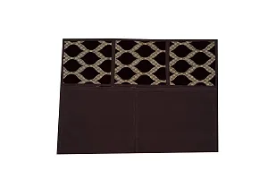 KANUSHI Industries? Fridge Cover for Top/Refrigerator Cover (Color:Brown)-thumb3