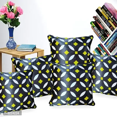 KANUSHI Industries? Decorative Cushion Covers Set of- 5 (16x16 Inches)(C-COVER-BB-5PC)