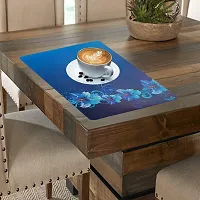 KANUSHI Industries? PVC Placemats Waterproof  Dustproof for Dinning Table and Kitchen- Set of 6 Pieces-thumb1