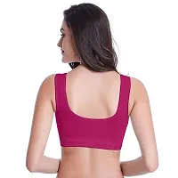 LX PRODUCTS Women's/Ladies/Girl Cotton Non Padded Seamless Air Bra (Multicolour, 28 to 36) -Combo Pack of 3-thumb1