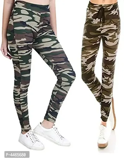 Buy Army Leggings for Women, Army Track Lower for Sports Gym