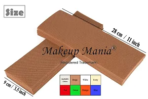 Makeup Mania 070 Pcs Large Waxing Strips, Non-Woven Hair Removal Plain Waxing Strips - White 70 Pcs-thumb3