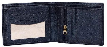 BLAQUE Artificial Leather Wallet for Men Boys, Casual Formal - 033-Black