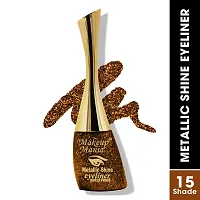 Makeup Mania Metallic Shine Glitter Eyeliner (Golden Copper - 15)-thumb1
