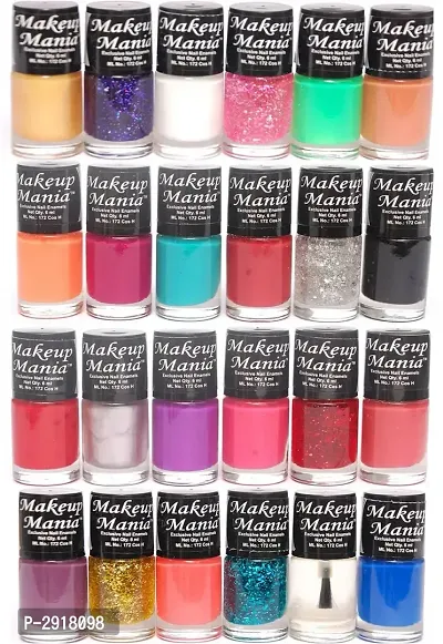 Exclusive Multicolor Nail Polish Set of 24 Pcs., (Combo No.86-87)-thumb0