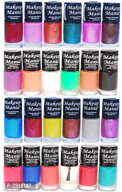 Exclusive Multicolor Nail Polish Set of 24 Pcs., (Combo No.93-94)-thumb0