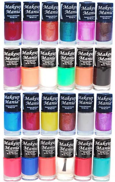 Exclusive Multicolor Nail Polish Set of 24 At Lowest Prices