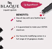 Newlaunched Matte Liquid Lipstick Long Lasting And Waterproof  Soft Pink-thumb2