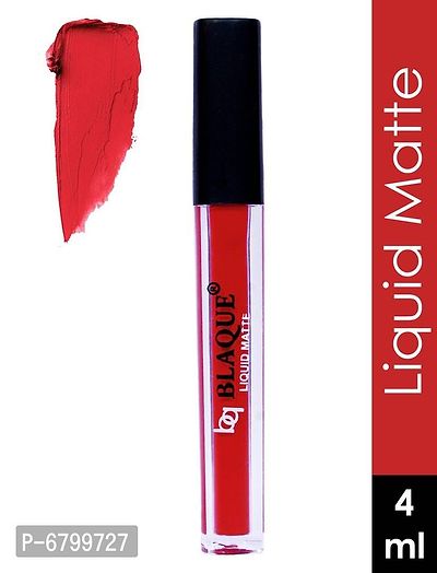 Newlaunched Matte Liquid Lipstick Long Lasting And Waterproof  Orangish Red-thumb0