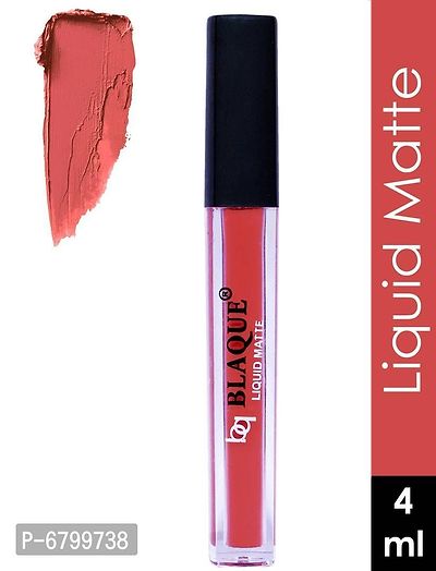 Newlaunched Matte Liquid Lipstick Long Lasting And Waterproof  Dark Coral